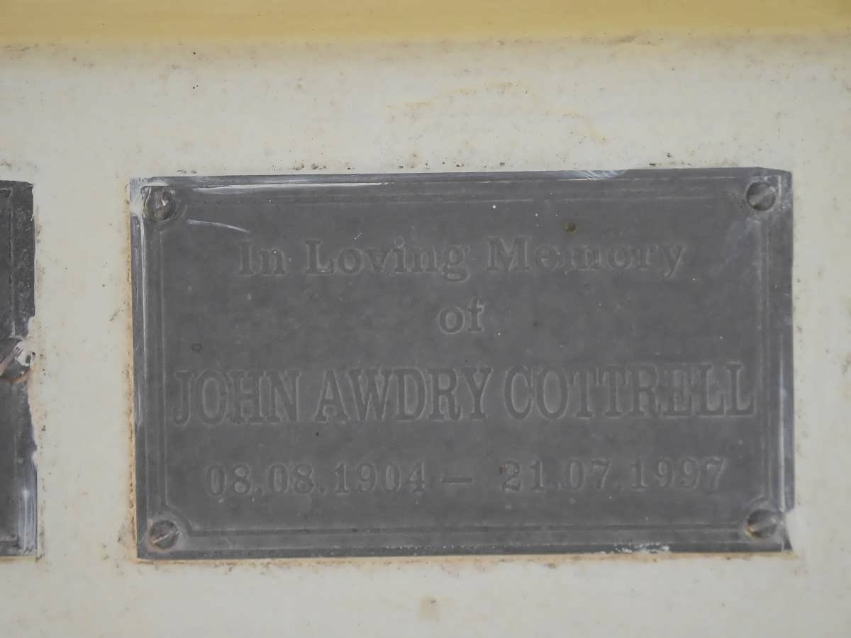 COTTRELL John Awdry 1904-1997