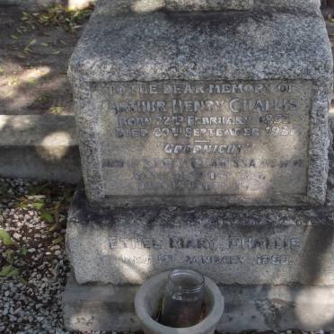 CHALLIS Arthur Henry 1852-1931 &amp; Sarah Clarissa 1857-1958 :: CHALLIS Ethel Mary  -1958