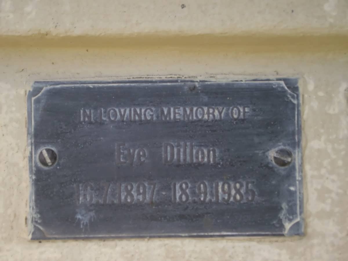 DILLON Eve 1897-1985