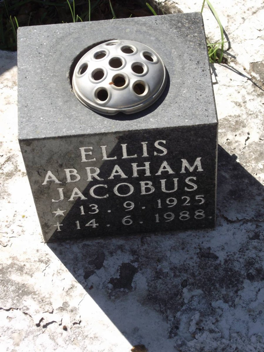 ELLIS Abraham Jacobus 1925-1988