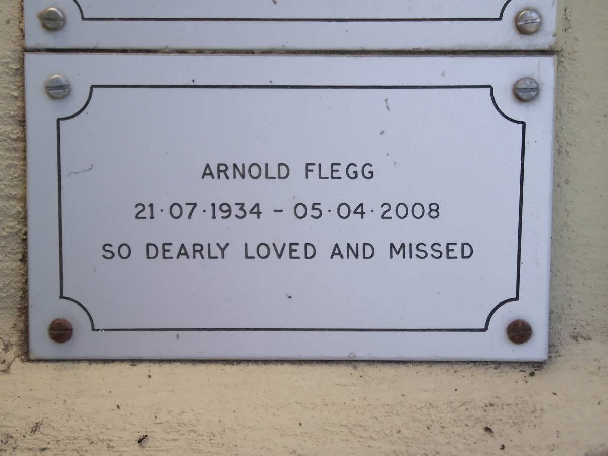 FLEGG Arnold 1934-2008