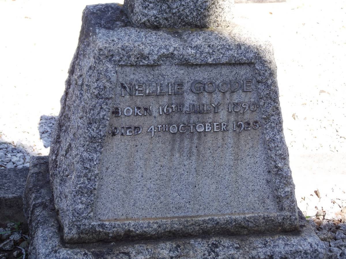 GOODE Nellie 1890-1925