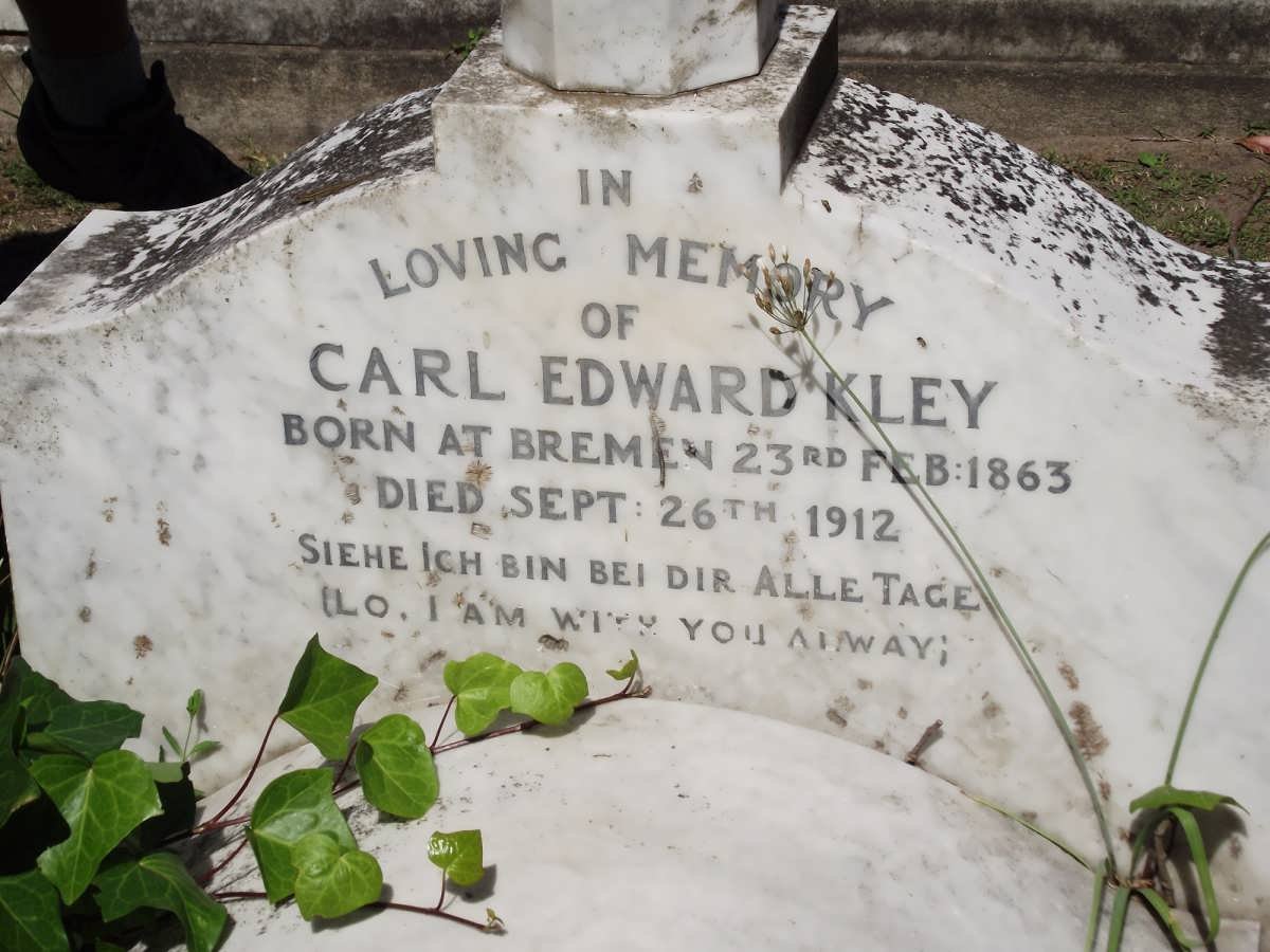 KLEY Carl Edward 1863-1912
