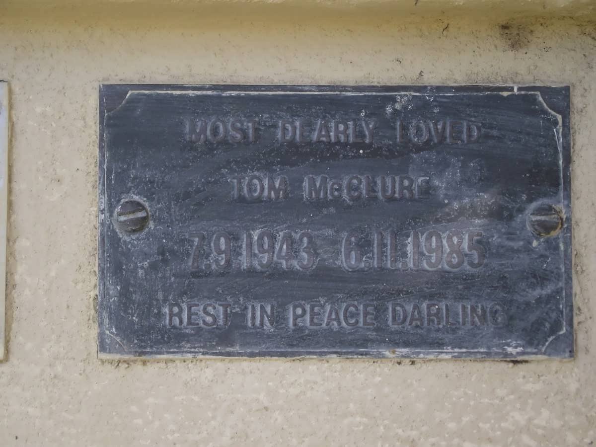 Mc CLURE Tom 1943-1985