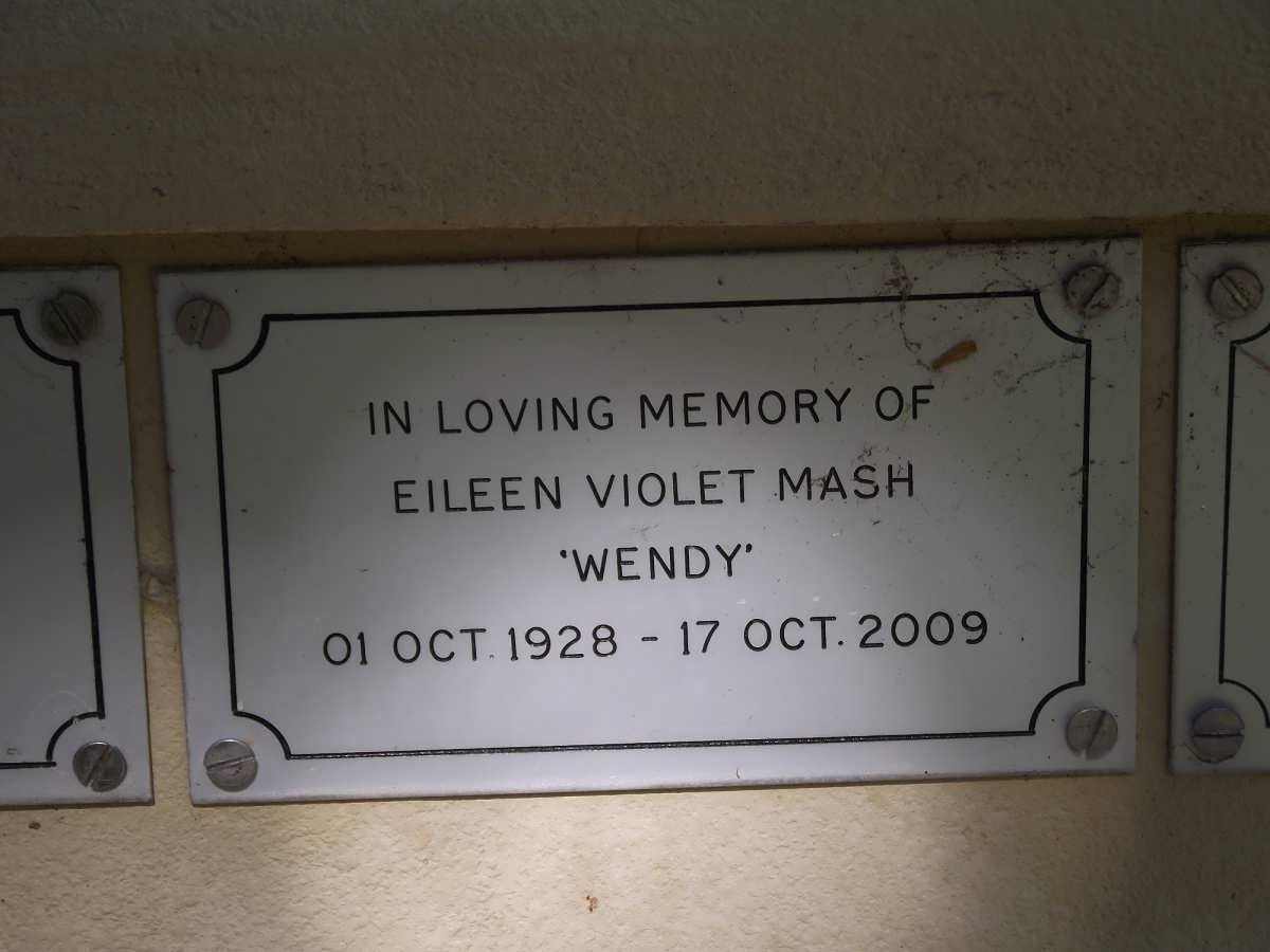MASH Eileen Violet 1928-2009