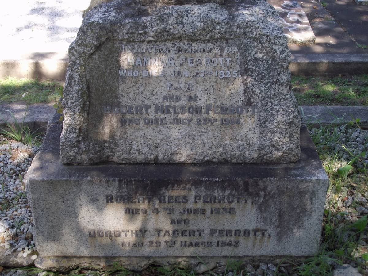 PERROTT Robert Nelson -1936  &amp; Hannah -1925 :: PERROTT  Robert Rees -1938 &amp; Dorothy Tagert -1942