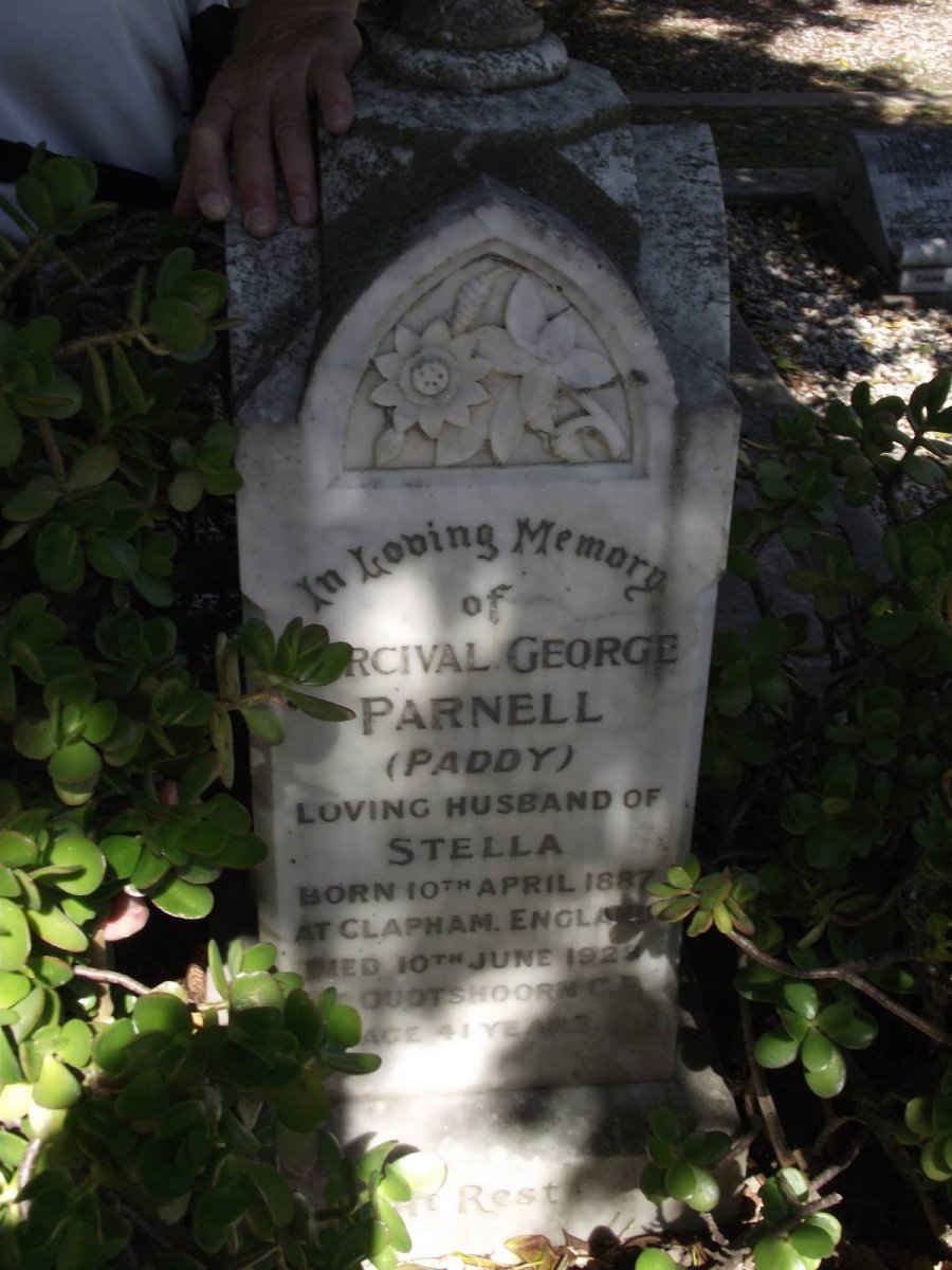 PARNELL Percival George 1887-1928