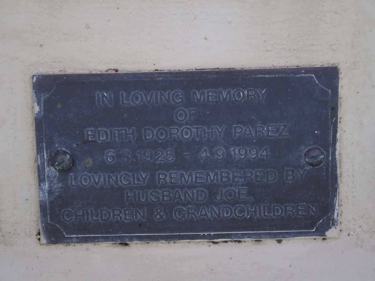 PAREZ Edith Dorothy 1925-1994