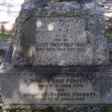 PERROTT Robert Nelson -1936  &amp; Hannah -1925 :: PERROTT  Robert Rees -1938 &amp; Dorothy Tagert -1942