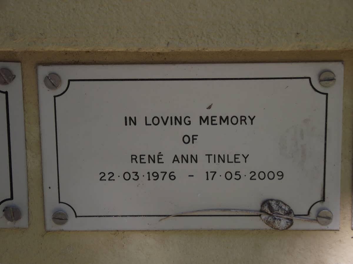 TINLEY René Ann 1976-2009