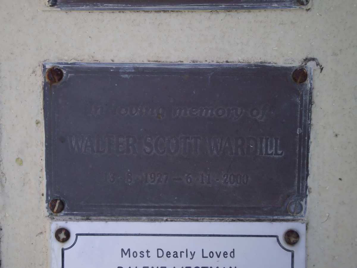 WARDILL Walter Scott 1927-2000