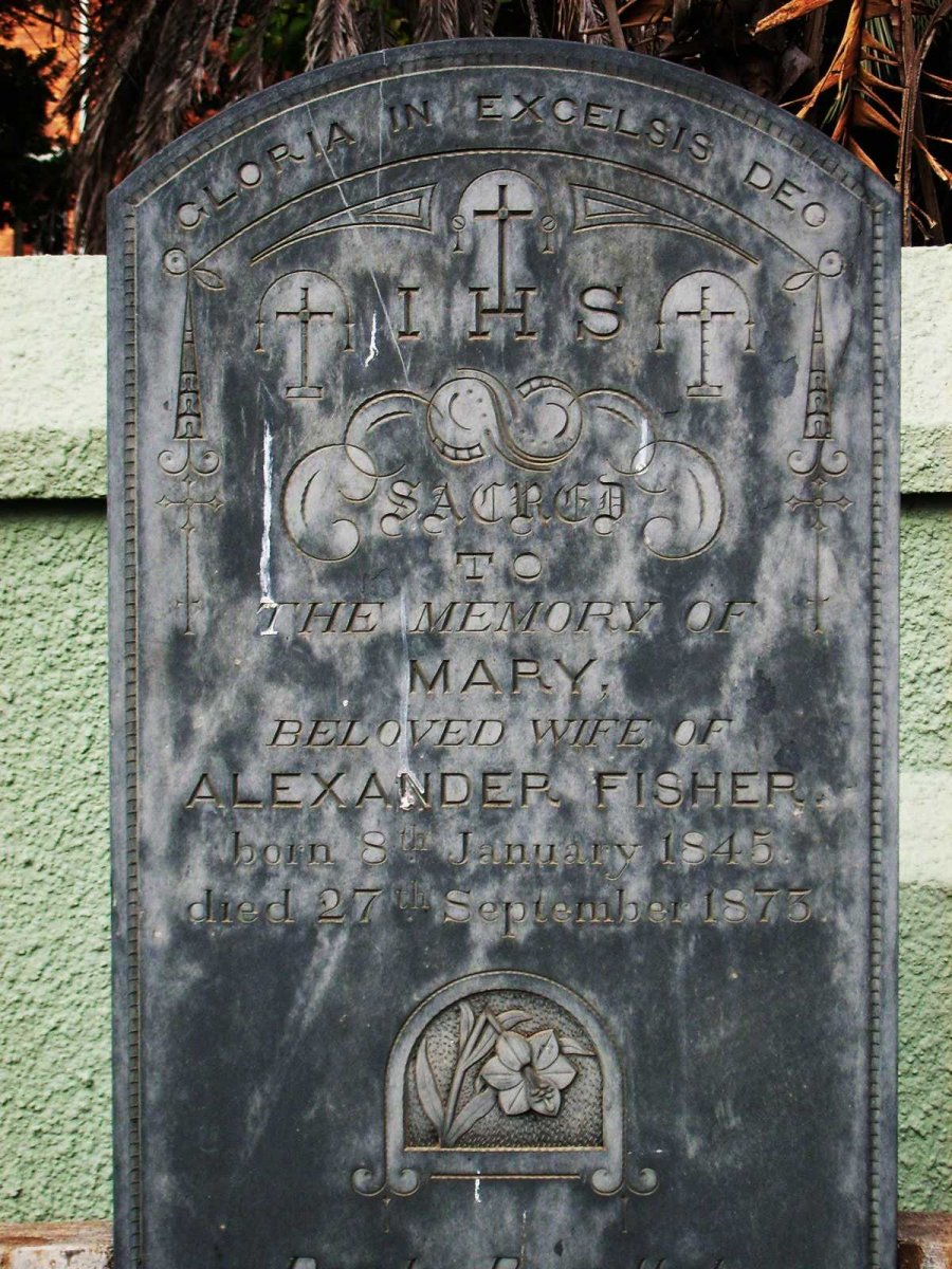 FISHER Mary 1845-1875
