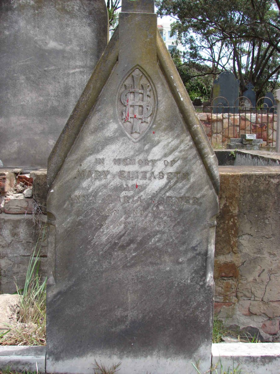 BARMER Mary Elizabeth 1869-1869 :: BARMER Anna Maria 1869-1869