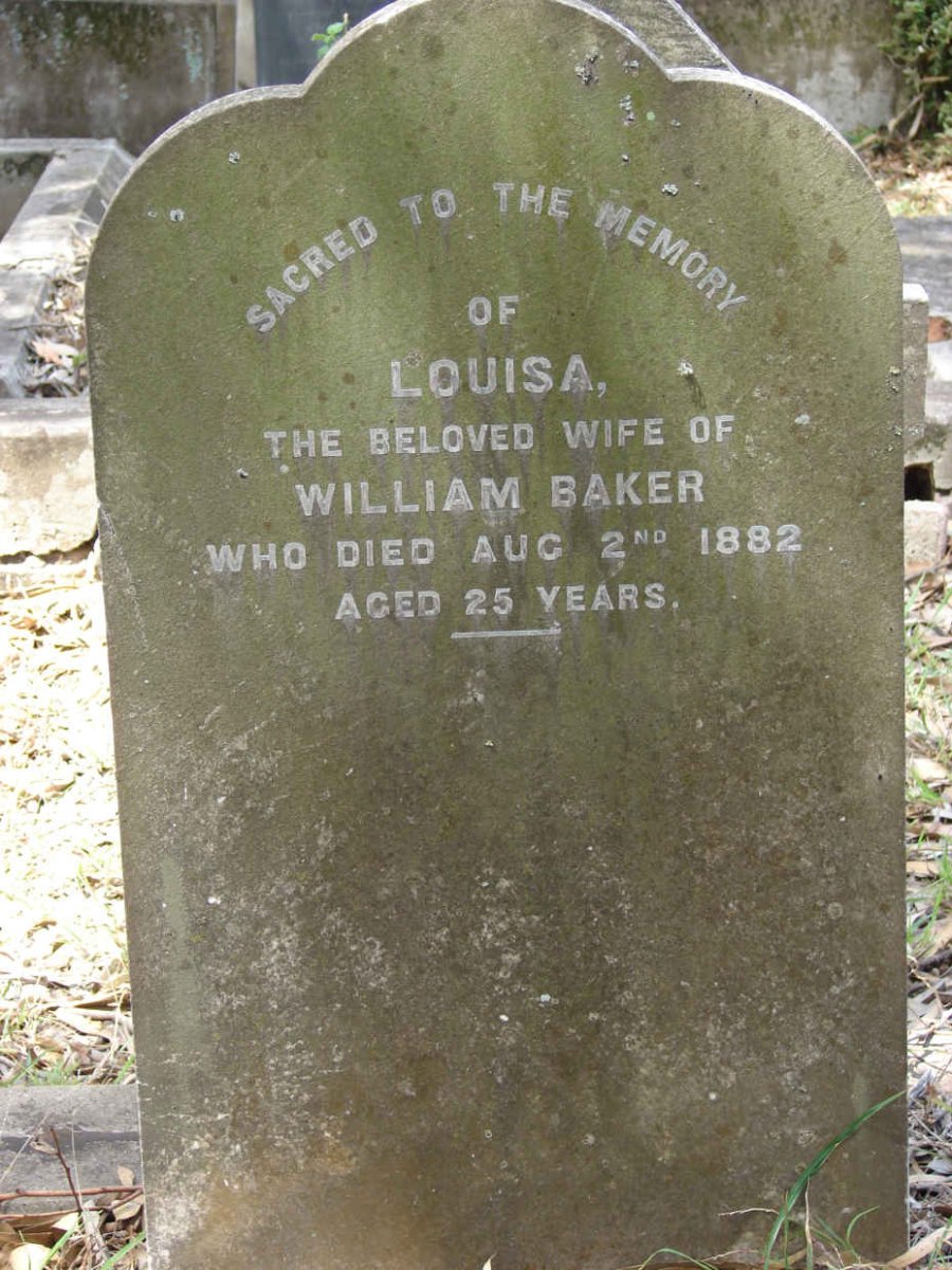 BAKER Louisa -1882