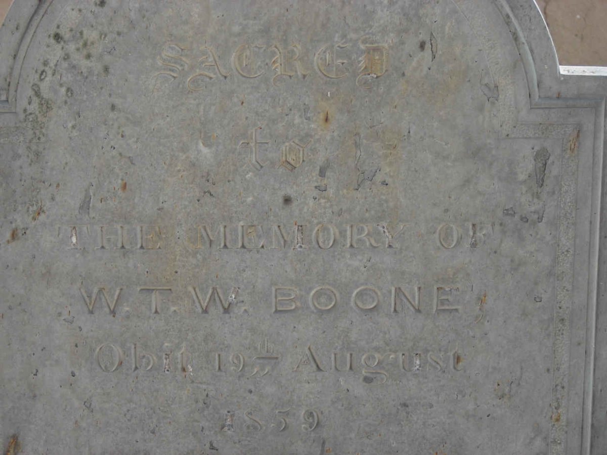 BOONE  W.T.W. -1859