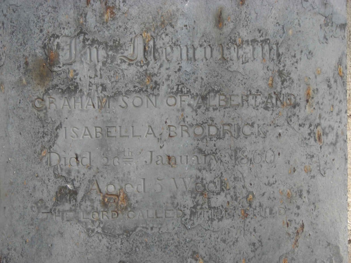 BRODRICK Graham -1860