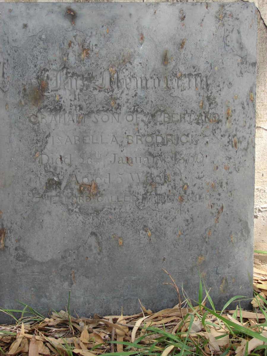 BRODRICK Graham -1860