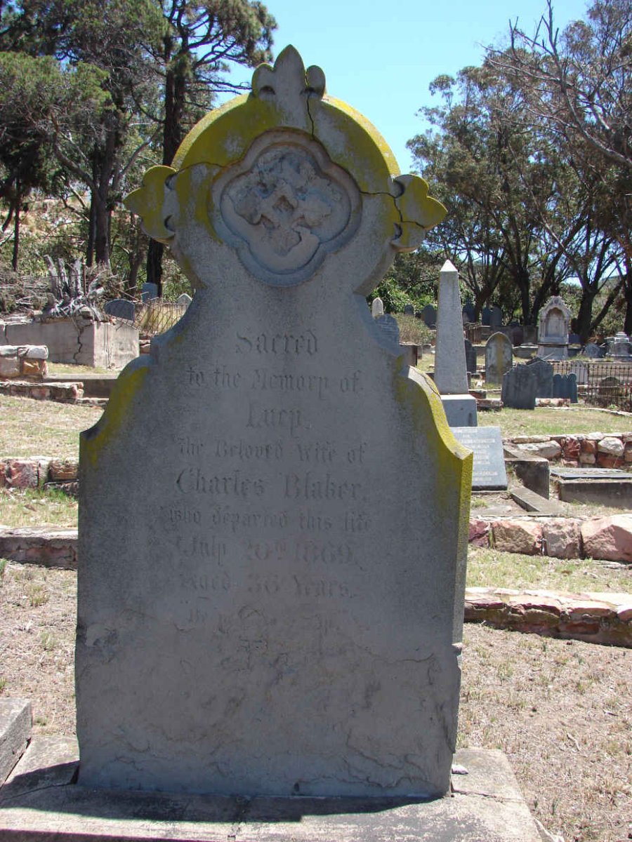 BLAKER Lucy -1869