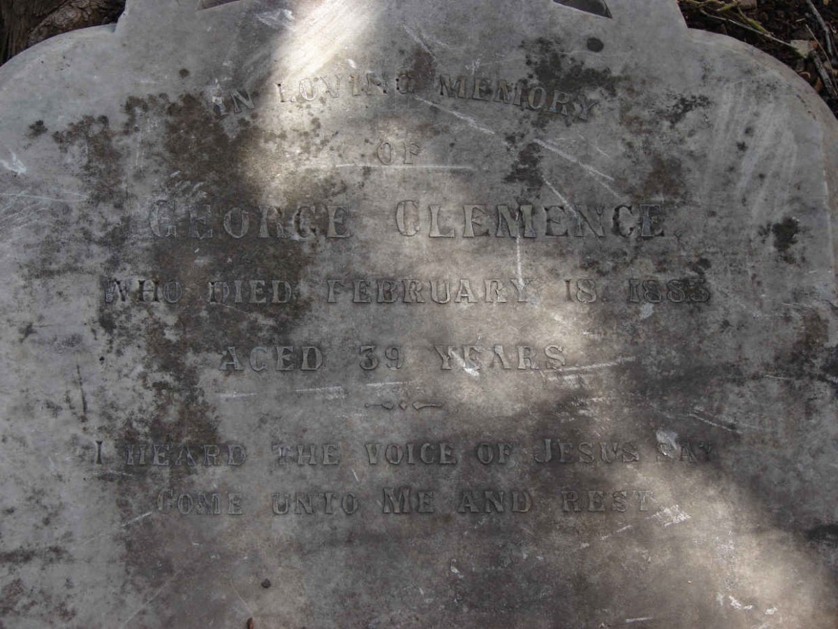 CLEMENCE George -1885