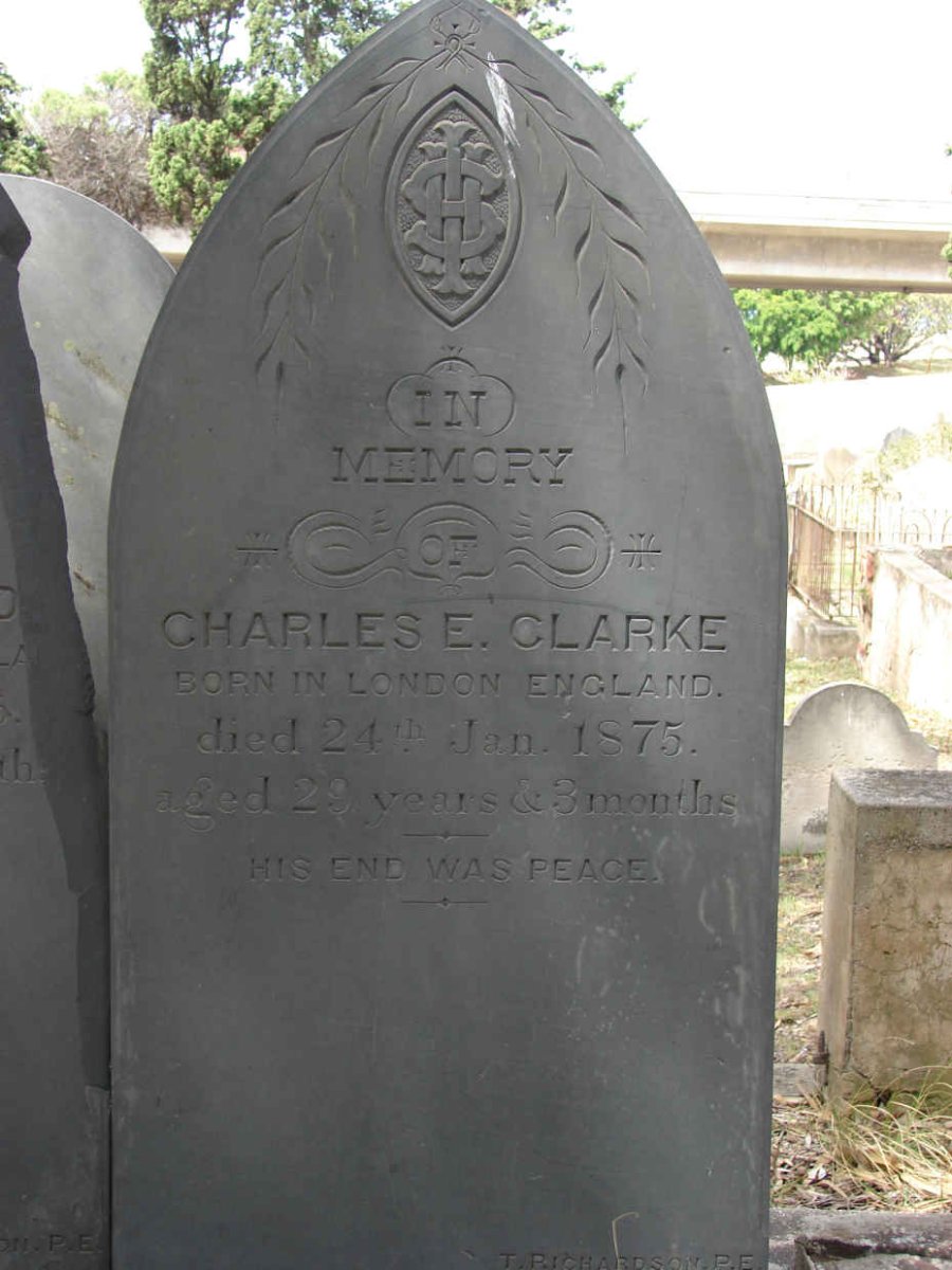 CLARKE Charles E. -1875