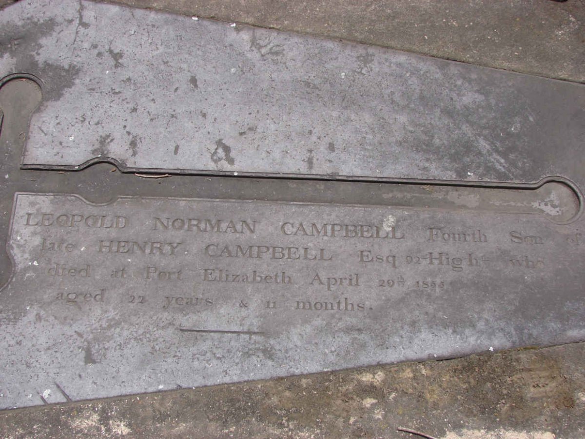 CAMPBELL Leopold Norman -1855