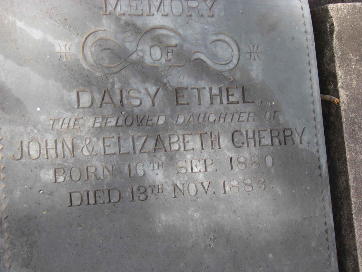 CHERRY Daisy Ethel 1880-1883