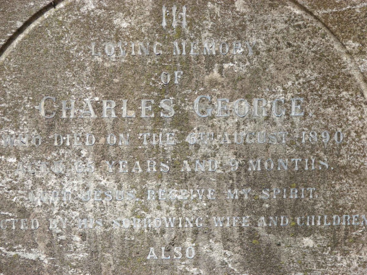 GEORGE Charles -1890 
