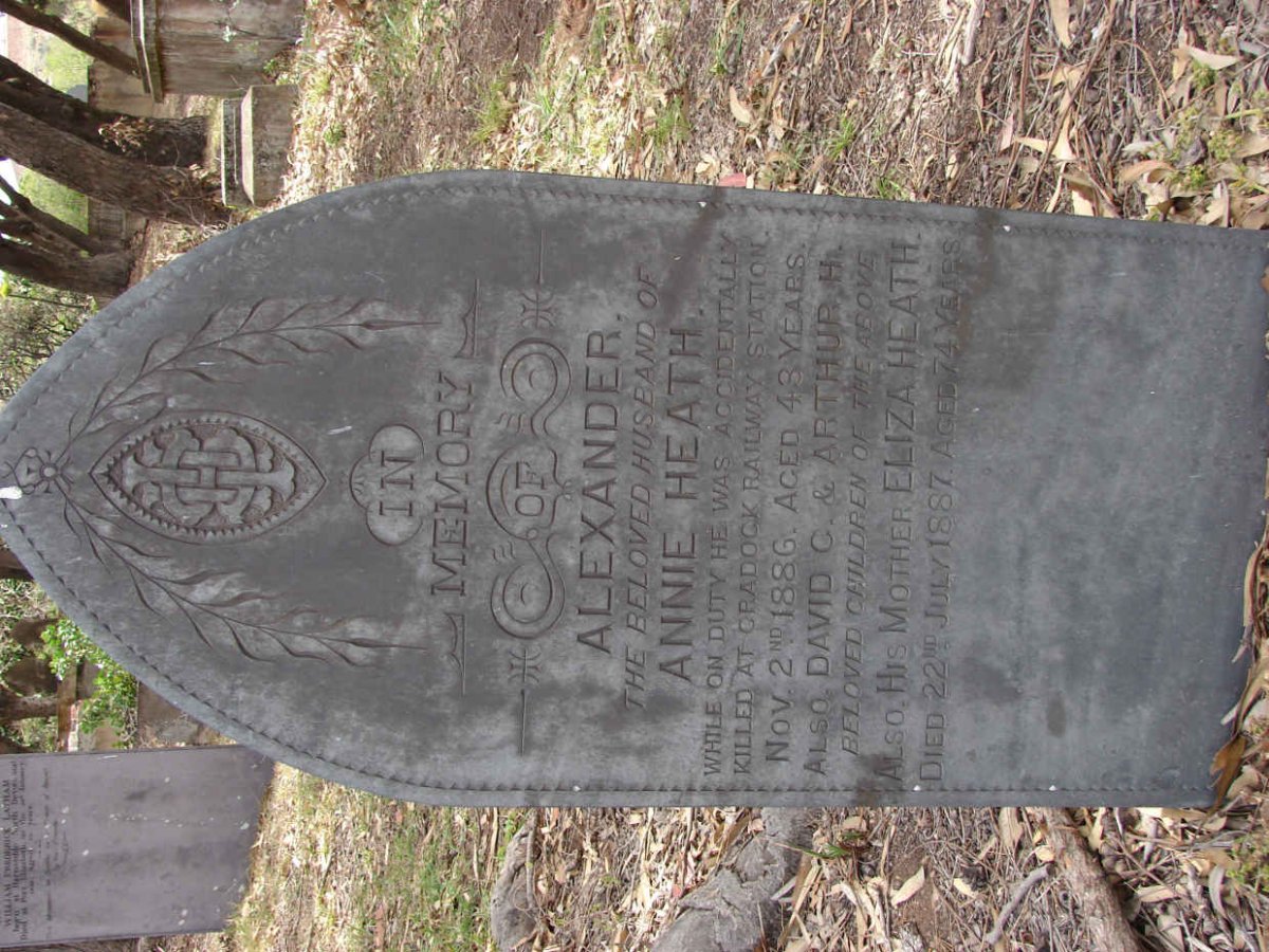 HEATH Alexander -1886 :: HEATH Elizabeth -1887