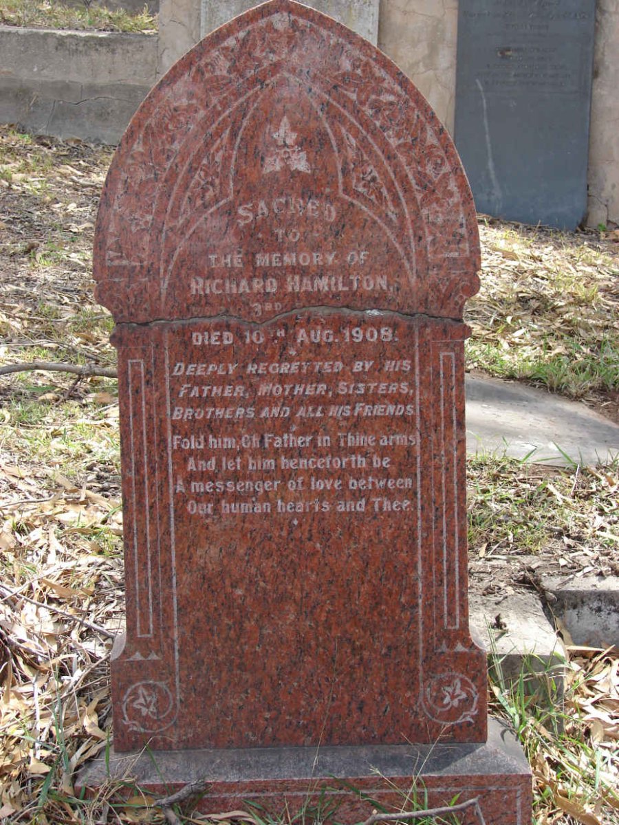 HAMILTON Richard -1908