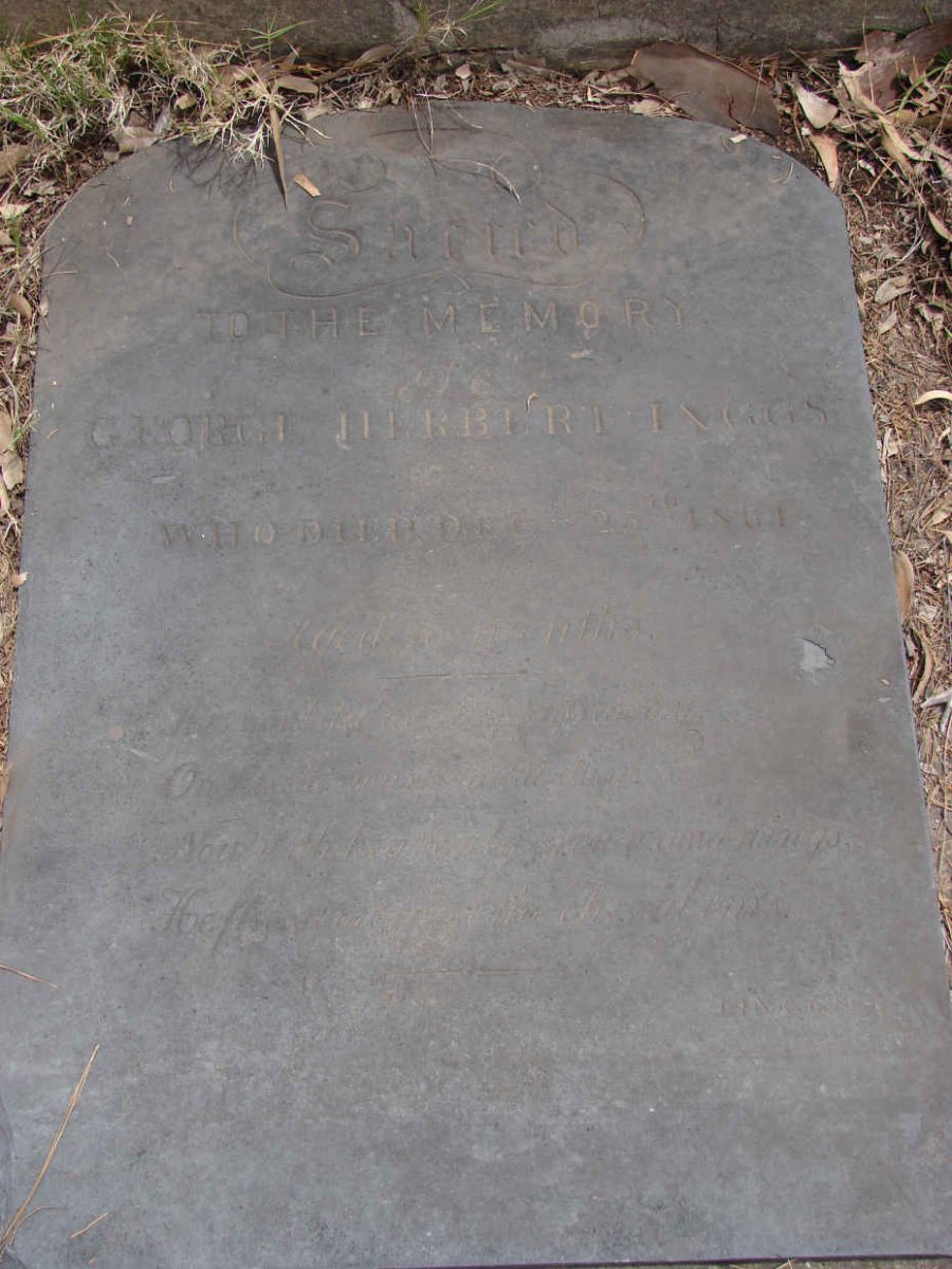 INGGS George Herbert -1861