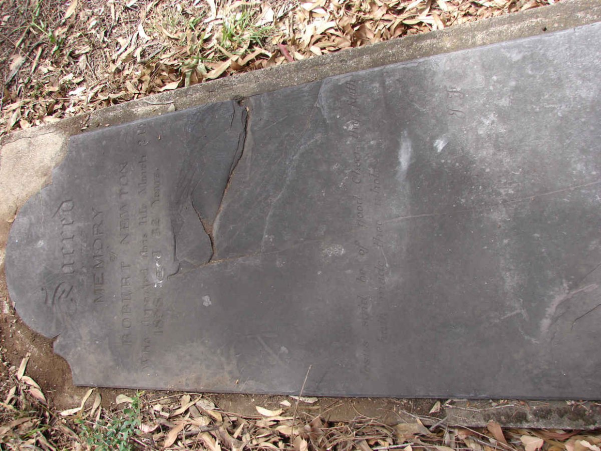NEWTON Robert -1858