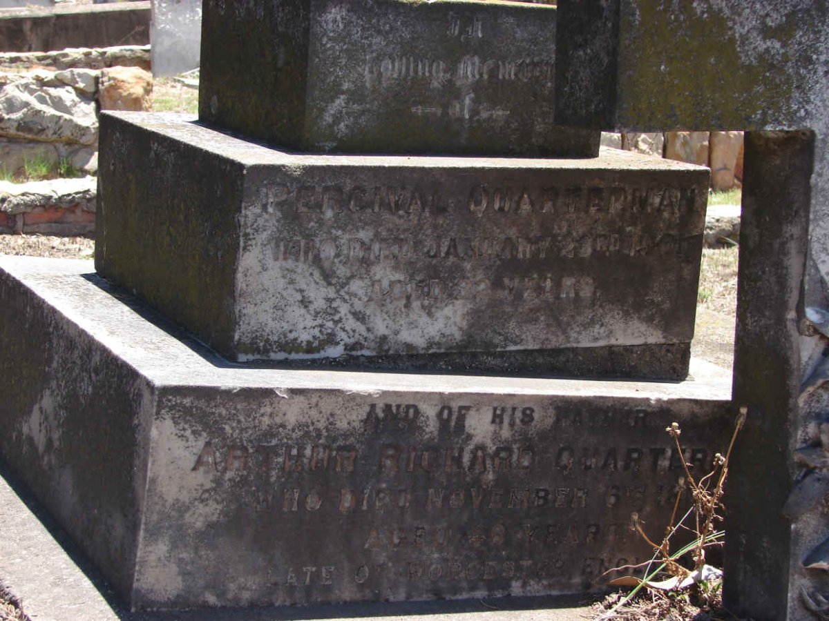 QUARTERMAN Percival -1901 :: QUARTERMAN Arthur Richard -??