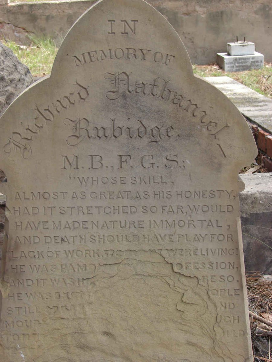 RUBRIDGE Richard Nathaniel 