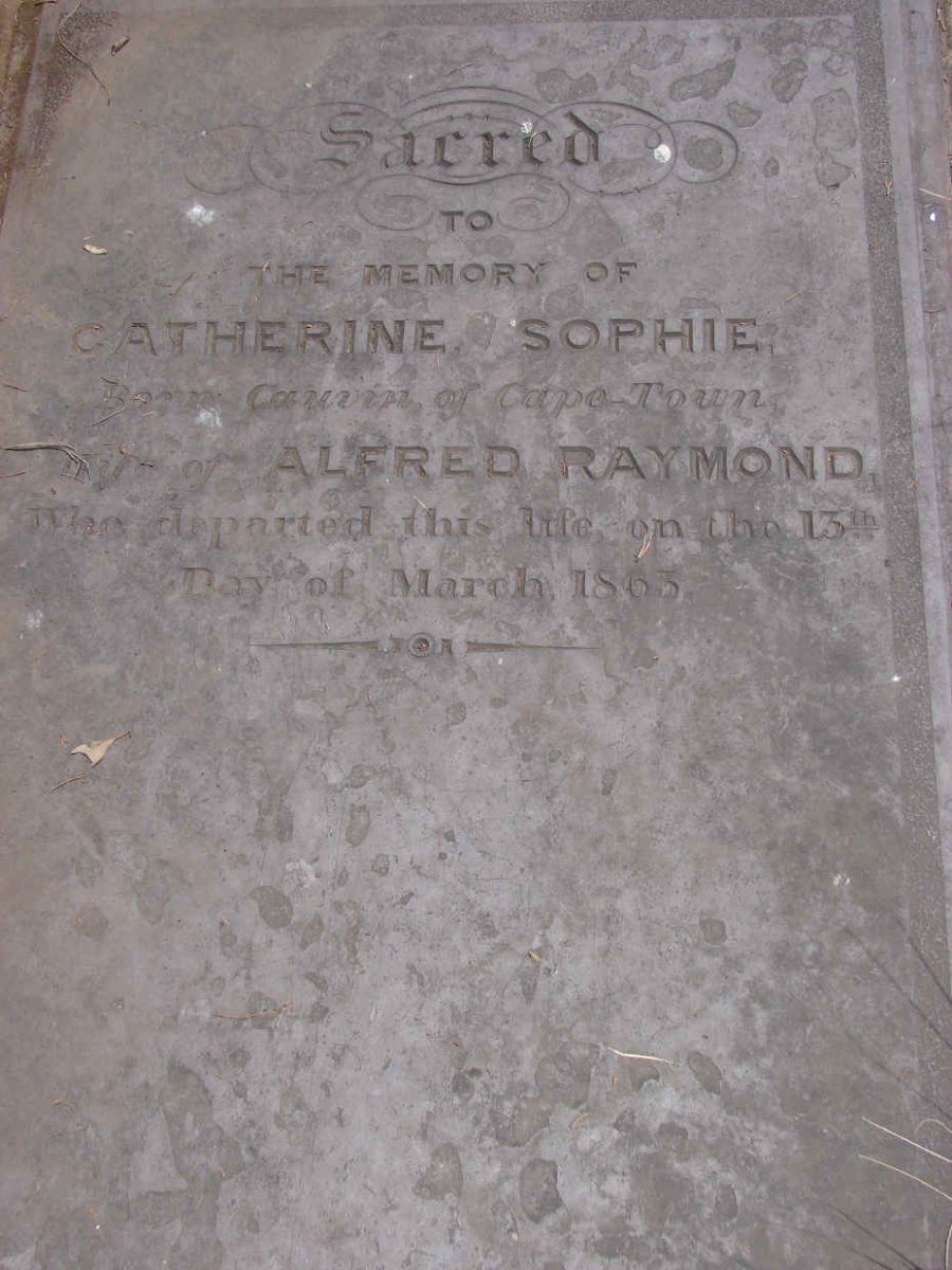 RAYMOND Catherine Sophie nee CAUVIN -1863