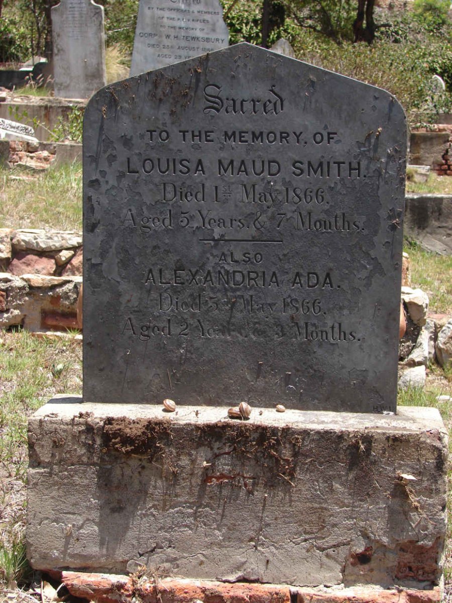 SMITH Louisa Maud -1866 :: SMITH Alexandra Ada -1866