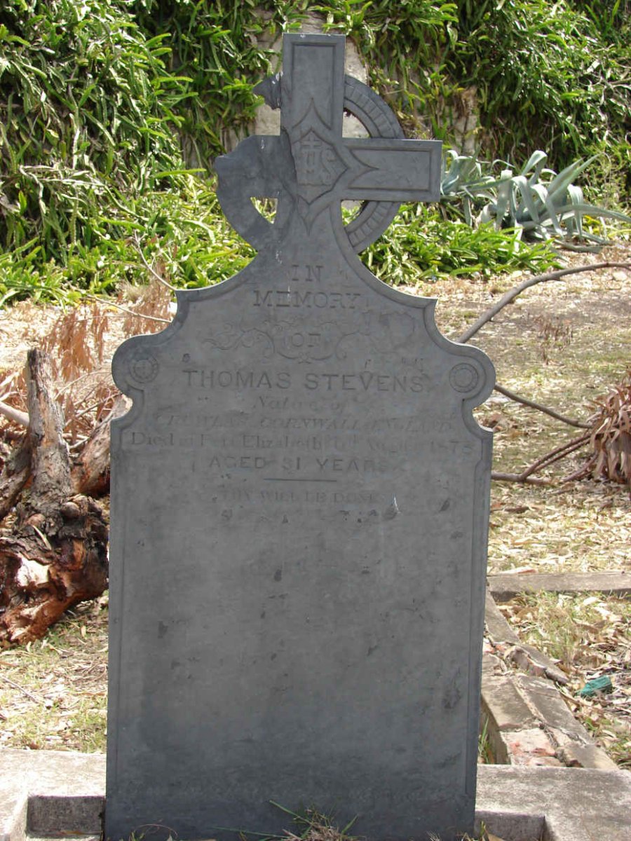 STEVENS Thomas -1878