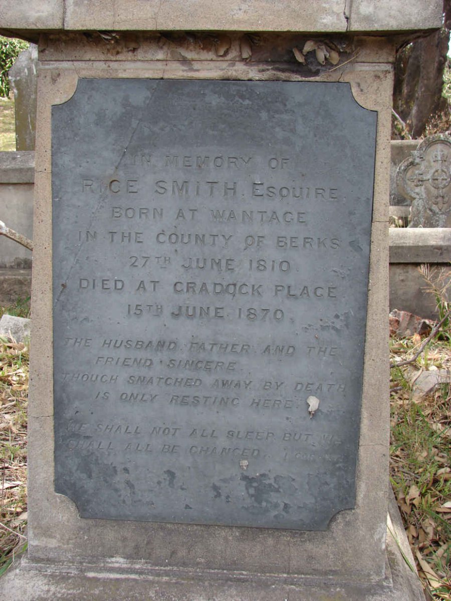 SMITH Rice 1810-1870