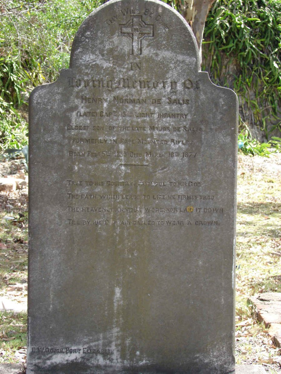 SALIS Henry Norman, de 1835-1877