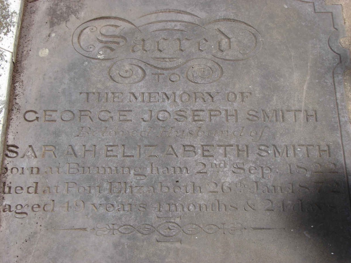 SMITH George Joseph 1822-1872