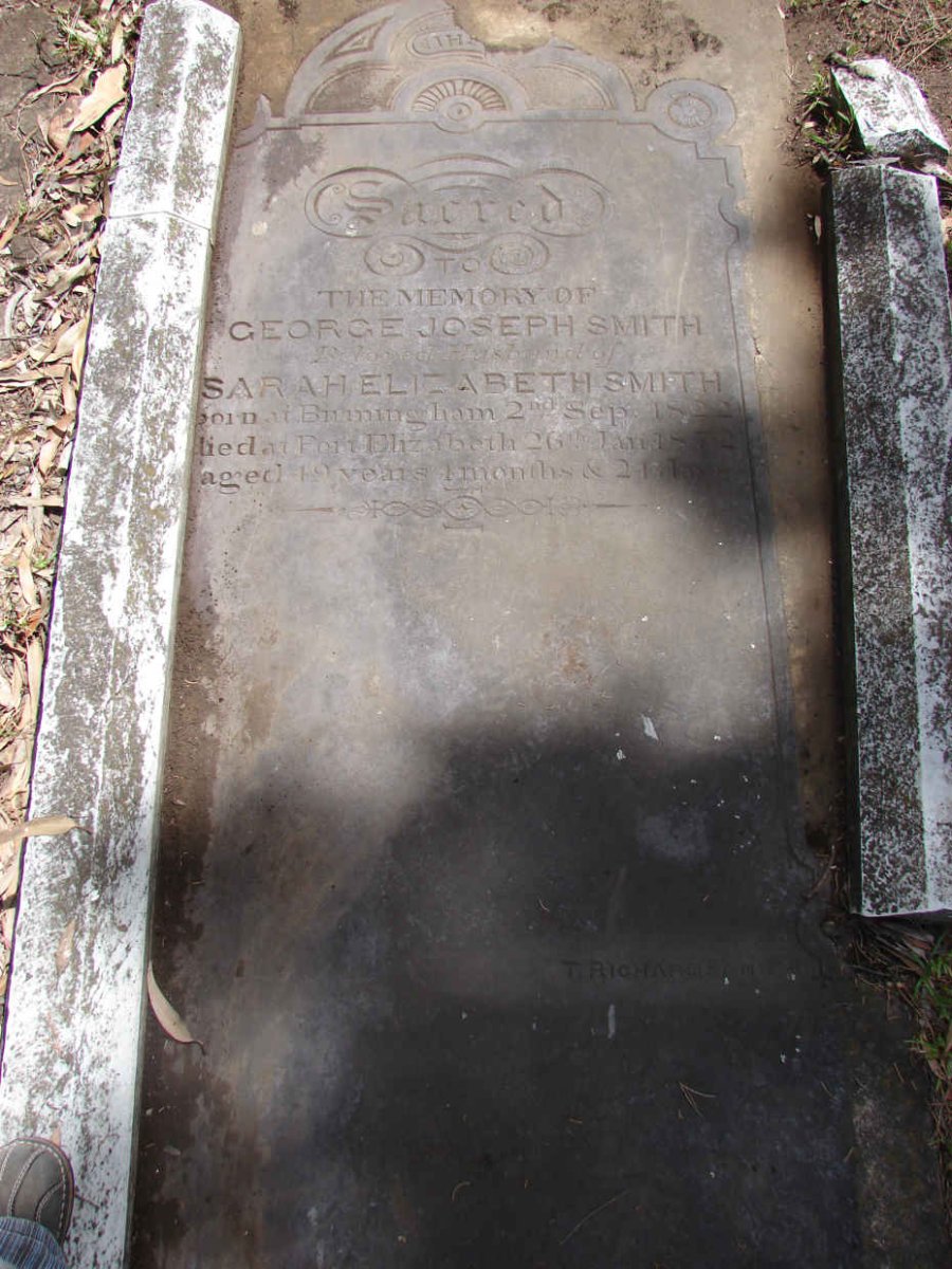 SMITH George Joseph 1822-1872