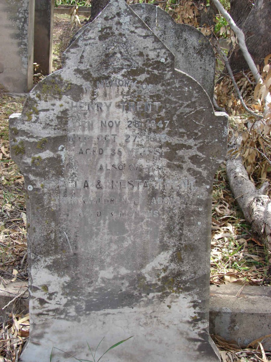 TRENT Henry 1847-1883 :: TRENT Stella :: TRENT Nesta