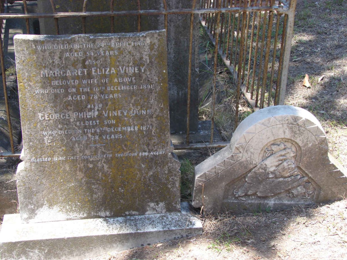 VINEY ? -1867 &amp; Margaret Eliza -1891 :: VINEY George Philip -1871