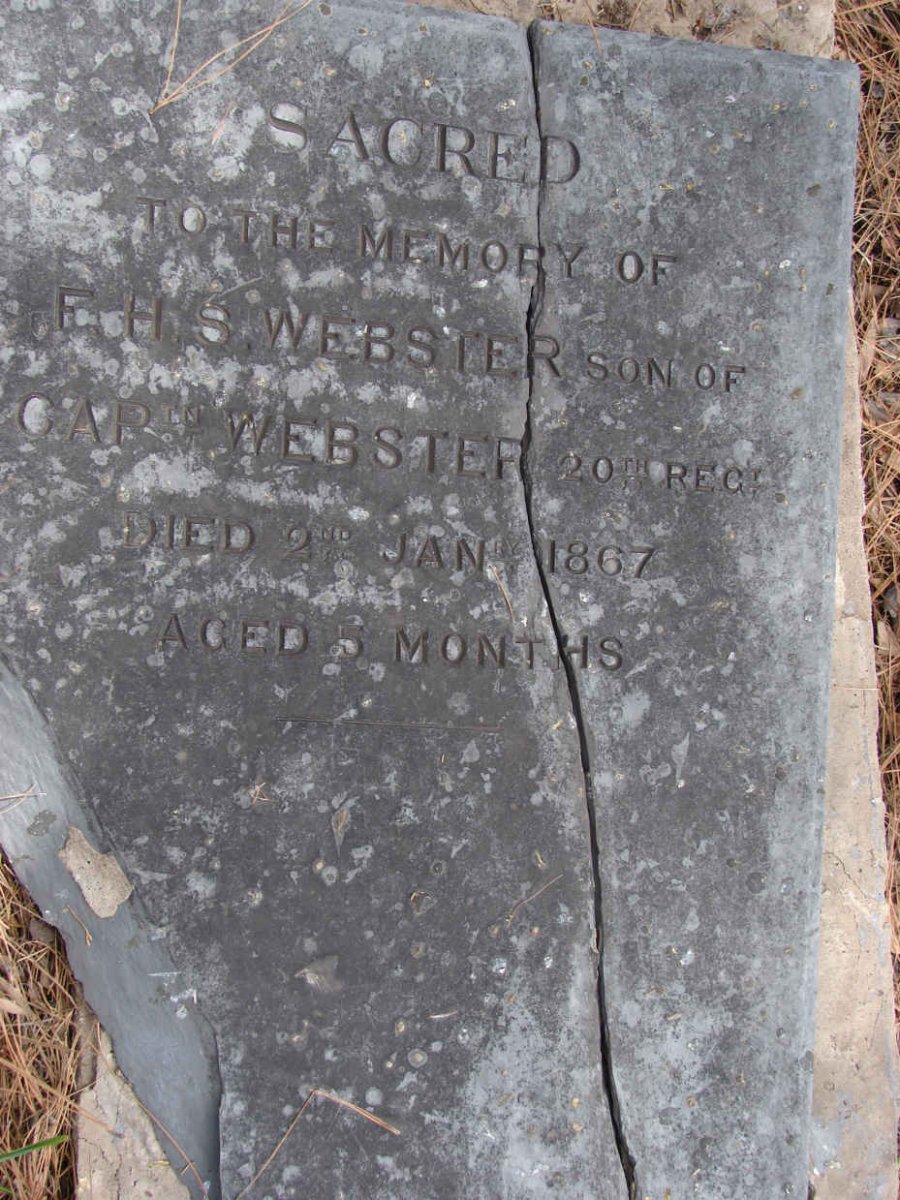 WEBSTER F.H.S -1867