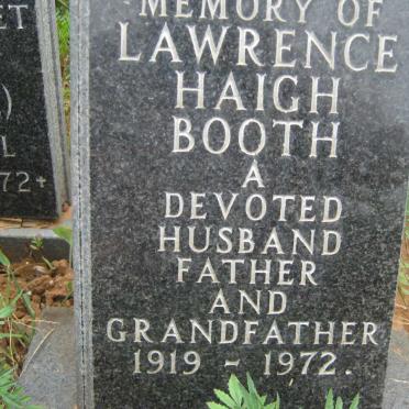 BOOTH Lawrence Haigh 1919-1972