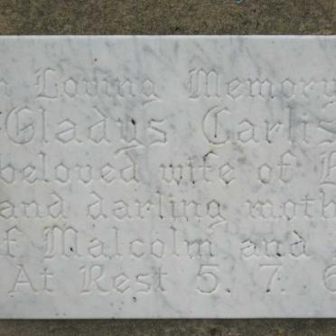 CARLISLE Gladys -1963