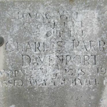 DAVENPORT Charles Parry 1908-1964