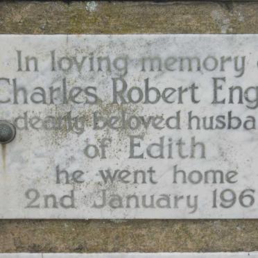 ENGLISH Charles Robert -1963