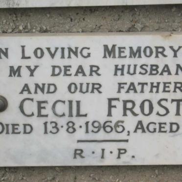 FROST Cecil -1966