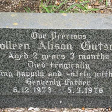 GUTSCHE Colleen Alison 1973-1976