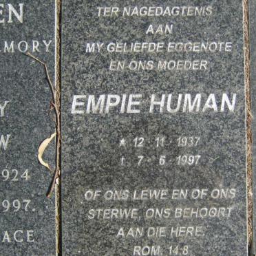 HUMAN Empie 1937-1997